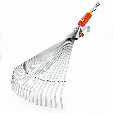UC-M ADJUSTABLE FLAT TINE STEEL LAWN RAKE